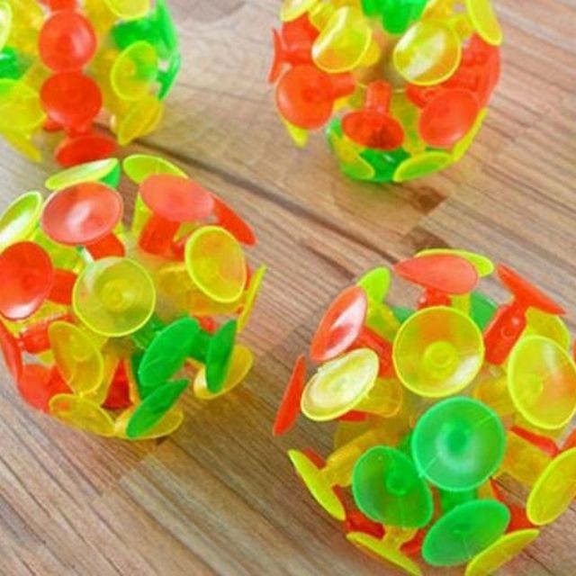 0Bóng Dính💖 Sticky Ball 💖giáo cụ dạy học cho giáo viên💖Hàng chất lượng đảm bảo độ ném dính hít cực tốt BD