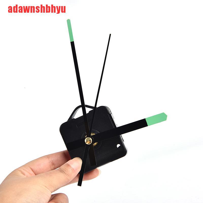 [adawnshbhyu]1 Set Wall Clock Quartz Clock Movement Mechanism DIY Repair Parts Watch Clock
