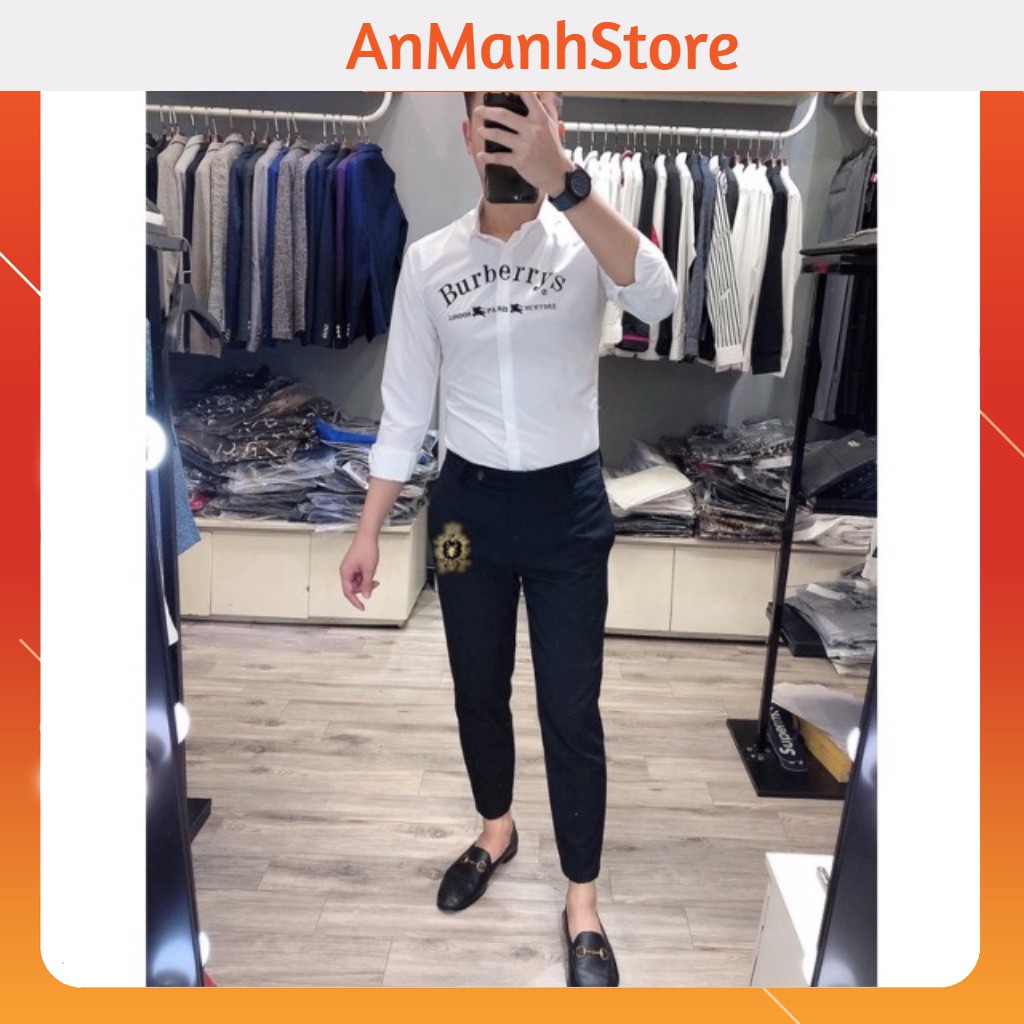 Quần âu nam thêu hoạ tiết con ong vải chống nhăn cực chất | BigBuy360 - bigbuy360.vn