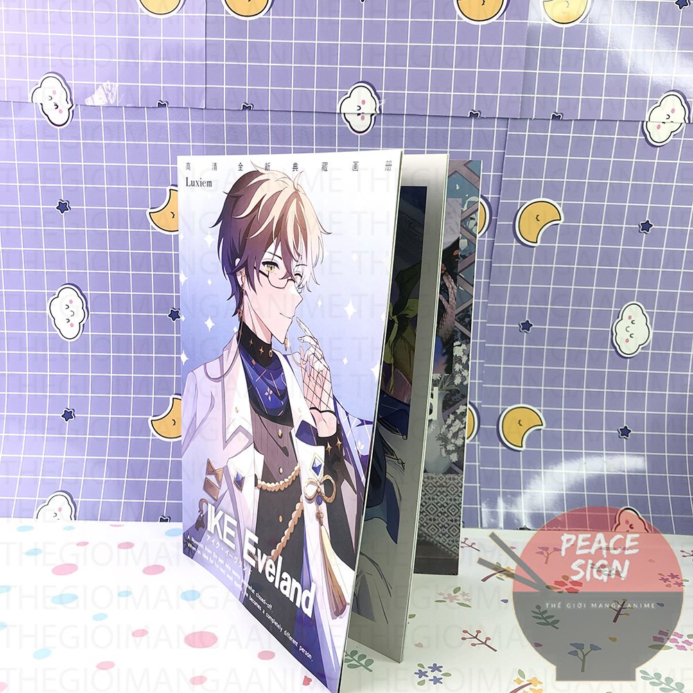 Album ảnh in hình LUXIEM tập ảnh quà tặng xinh xắn anime chibi