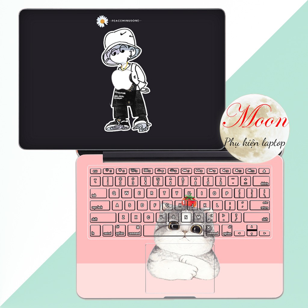 [CUTE 1]Skin Laptop Hình Hoạt Hình Đáng Yêu Cho Full các dòng như: Dell, Hp, Acer, Asus, Macbook,.... ( In theo yêu cầu)