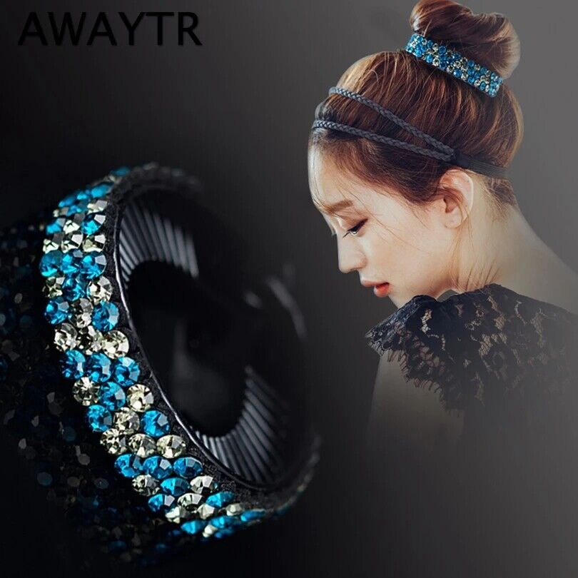 Kẹp tóc Haimeikang đính đá thời trang cho nữ