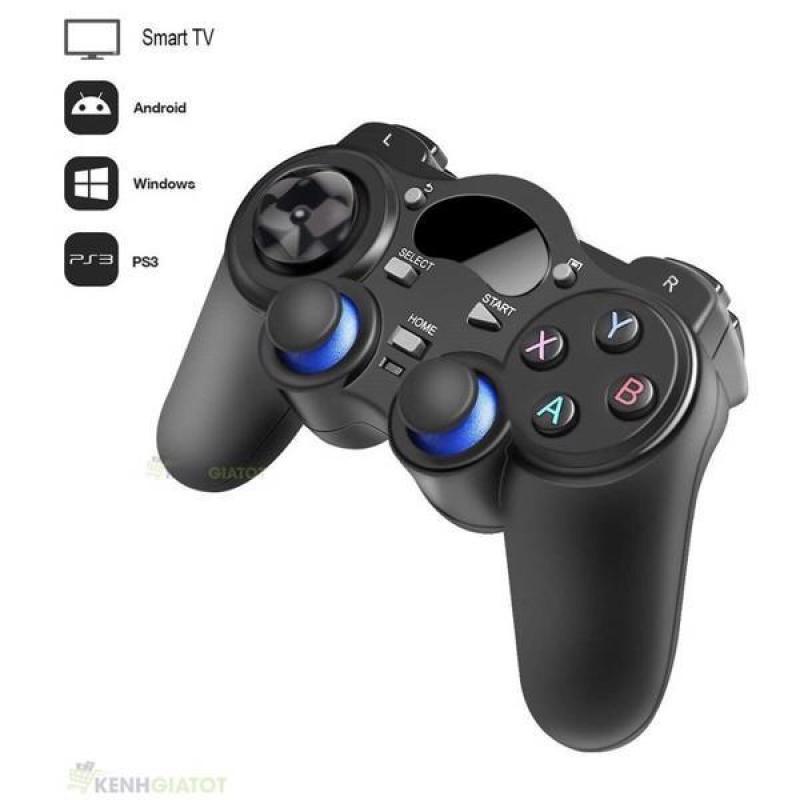 Tay cầm chơi game không dây 850M - Tay cầm chơi game không dây cho Smart TV android, TVbox, PC, laptop, hỗ trợ chơi F04