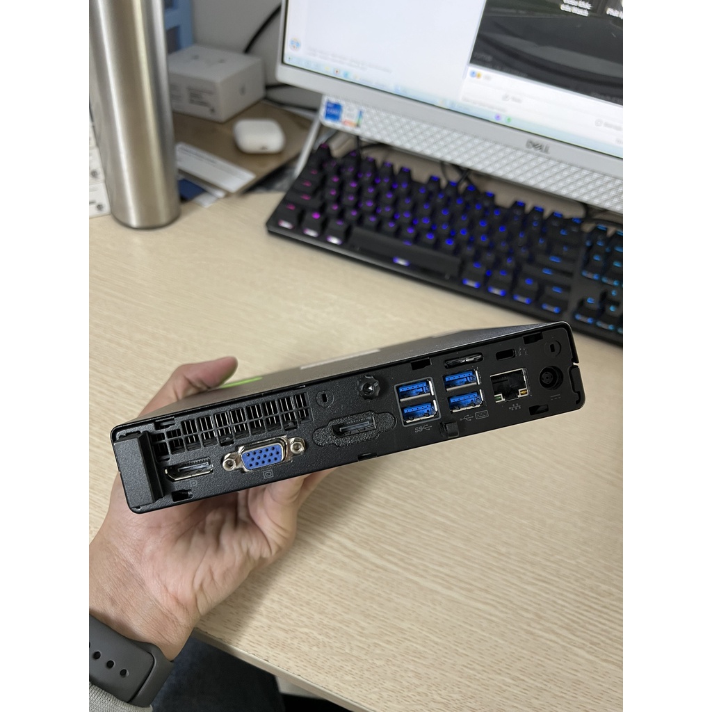 Mini PC nhỏ gọn HP 800 G2 Tiny i5 thế hệ 6 ram 8gb ssd 128gb win 10 bản quyền | BigBuy360 - bigbuy360.vn