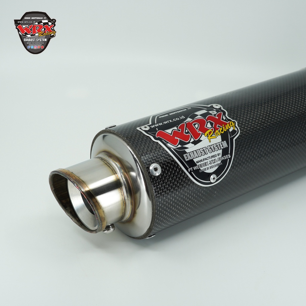 Pô WRX GP K1 tròn - Carbon