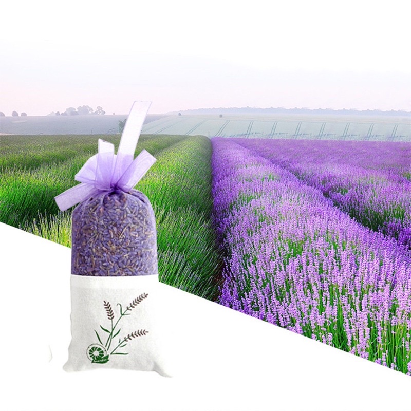 Túi Thơm Nụ Hoa Lavender Khô Hương Dịu Nhẹ