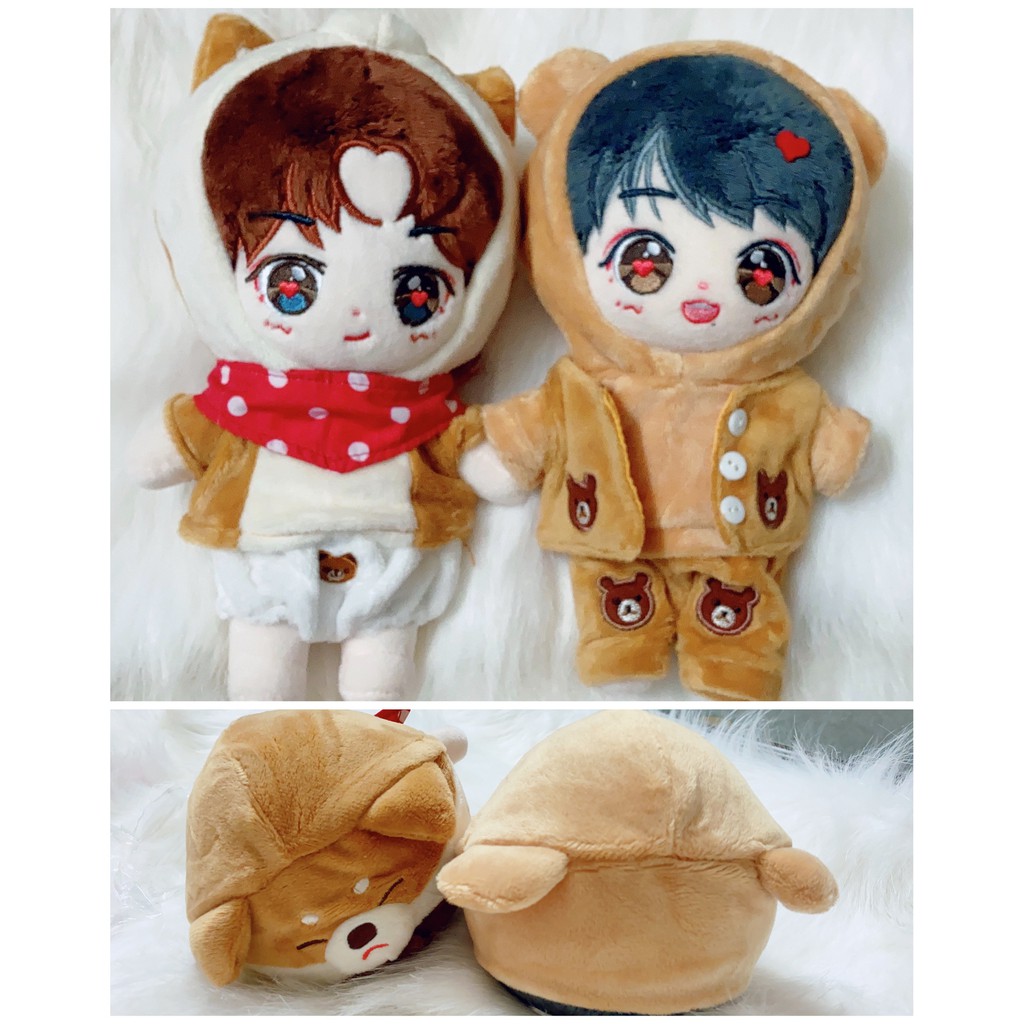 Quần áo cho búp bê doll 20cm