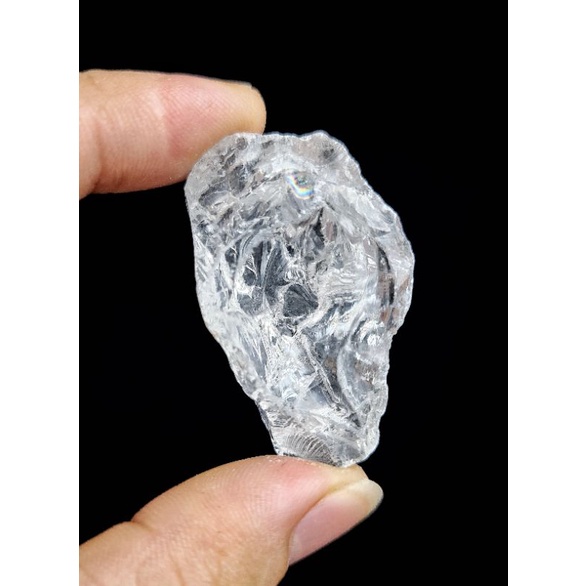 Clear quartz - Thanh anh trắng thô tự nhiên có 2 kích cỡ sưu tầm, làm trang sức handmade, thanh tẩy bài Tarot...