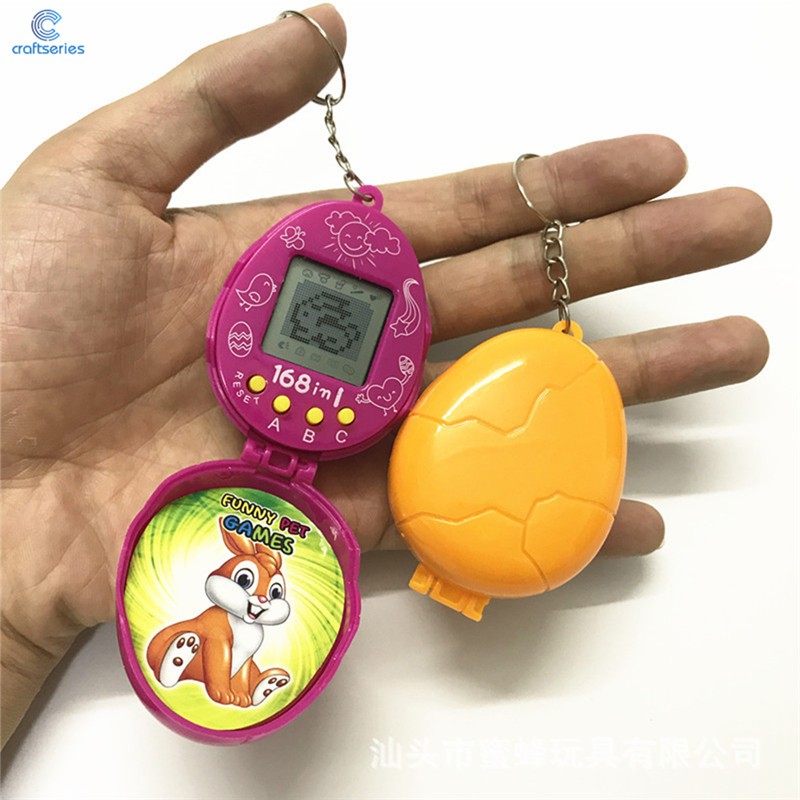 Máy Nuôi Thú Ảo Tamagotchi Hình Quả Trứng 168 Trong 1