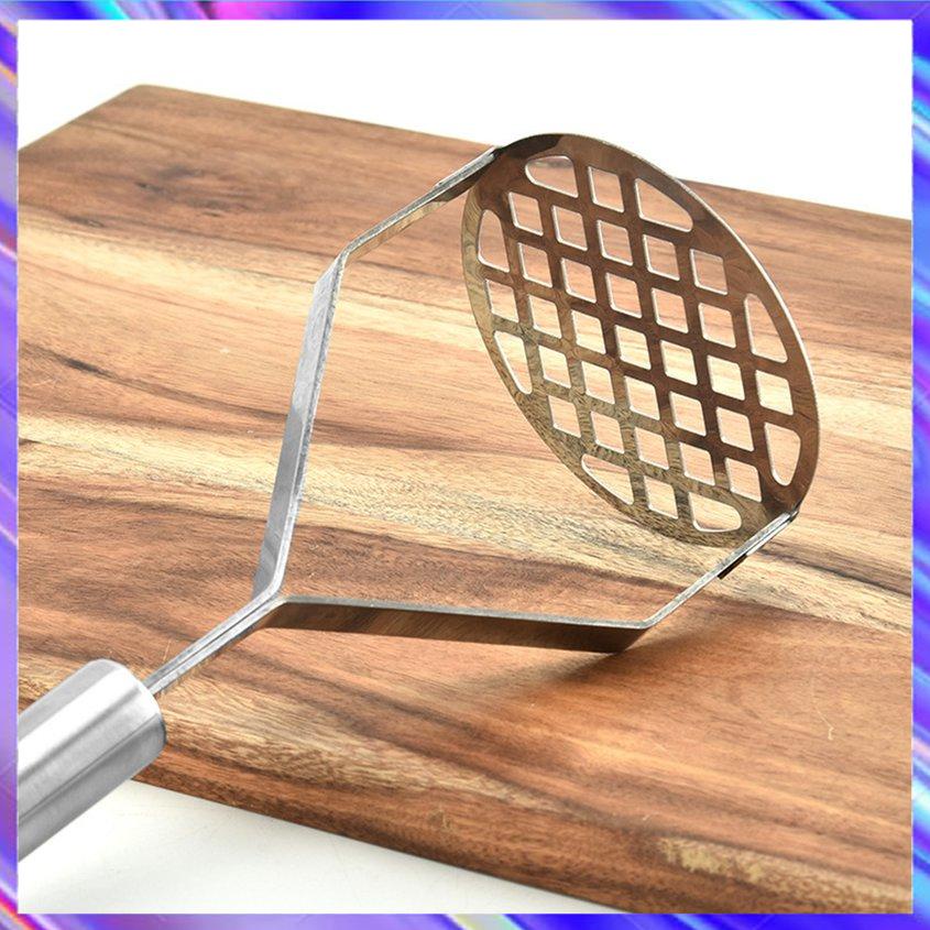 Potato Masher Stainless Steel Heavy Duty Anti-Slip Hand Masher For Potatoes