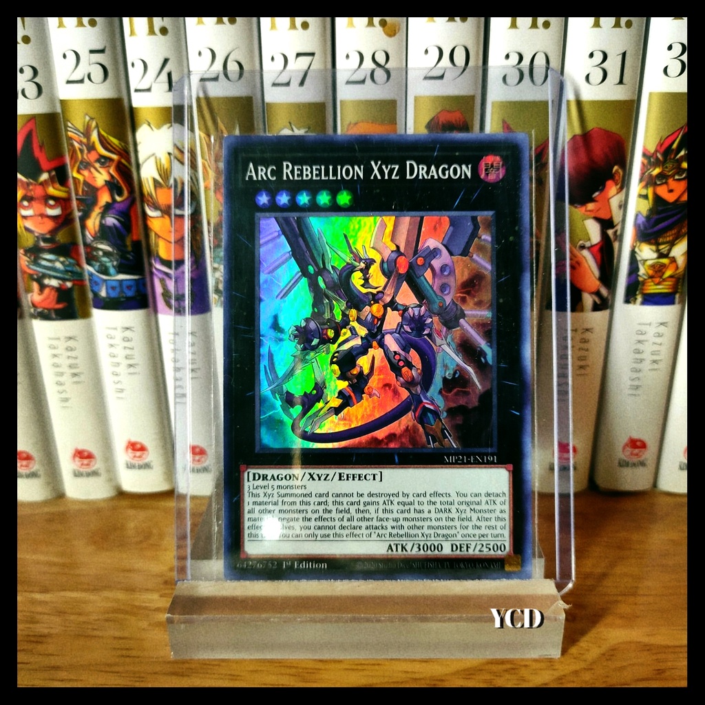 Thẻ bài yugioh chính hãng Arc Rebellion Xyz Dragon – Super Rare