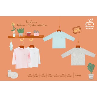 Áo cổ 3 phân giữ nhiệt lapomme