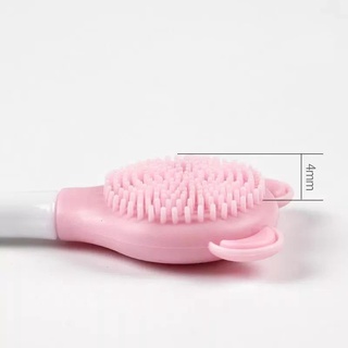 Cọ Rửa Mặt 2 Đầu Silicon Mềm Mịn