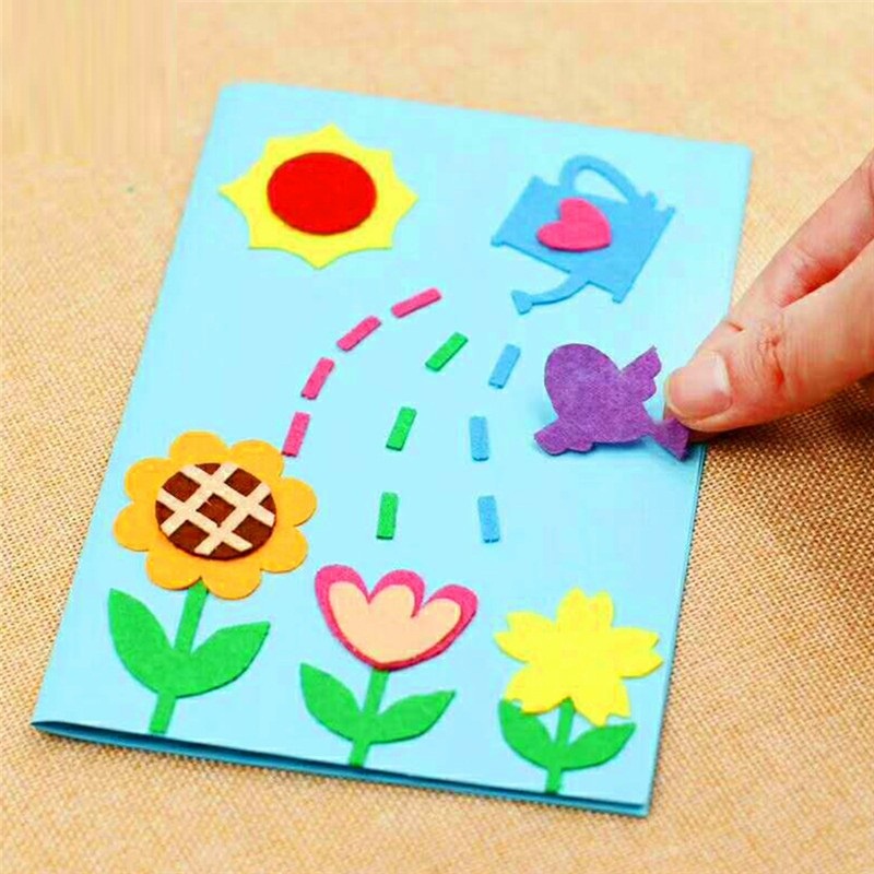 Vải nỉ cứng 30cm x 30cm 60 màu sắc dùng làm handmade mầm non, làm các sản phẩm thủ công DIY Pinky Shop