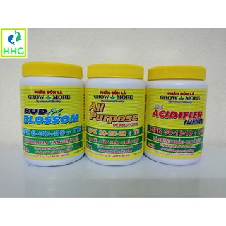 COMBO 3 HỘP PHÂN BÓN LÁ GROWMORE (USA) NPK + TE