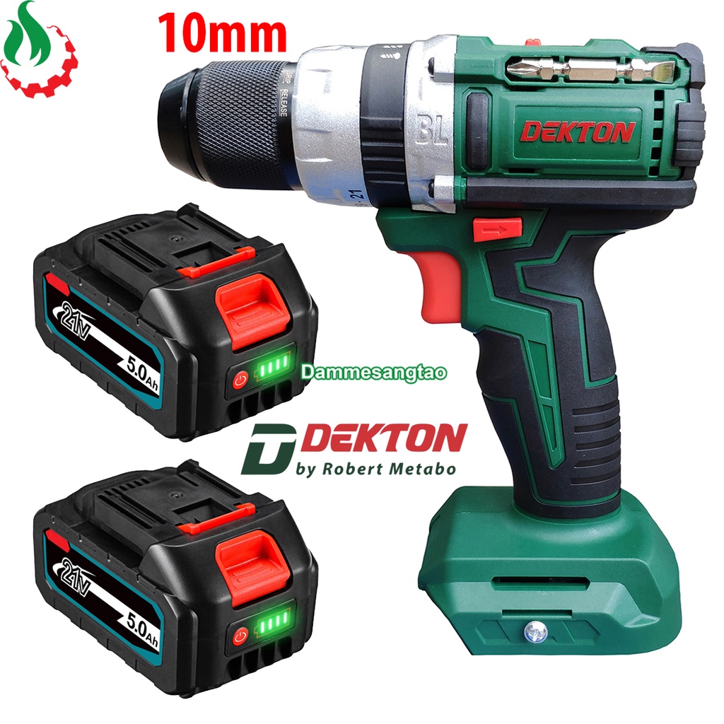Máy khoan pin 18V Dekton M21-ID10BL 50Nm