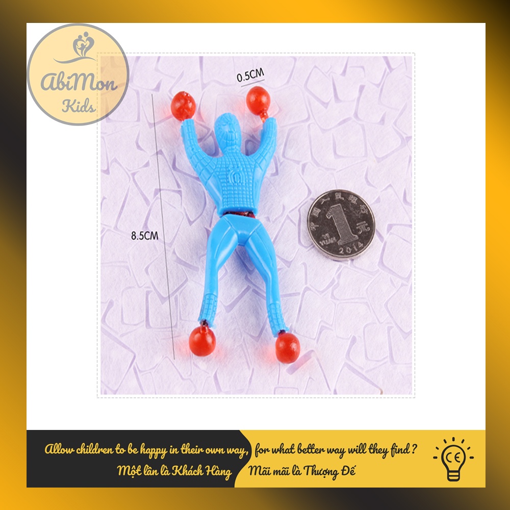 Đồ Chơi Người Nhện Dính Tường Vui Nhộn Cho Bé ☘️ Montessori cao cấp ✨ Đồ chơi Giáo Dục - An toàn - Thông minh