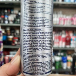 Xịt khử mùi Nivea Men phân tử bạc