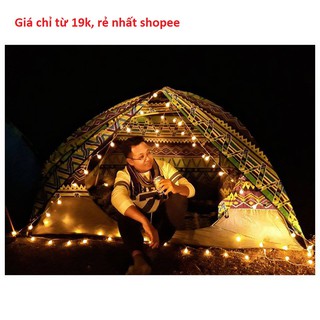 40 BÓNG 6m. Dây đèn trang trí dùng pin hoặc sạc dự phòng