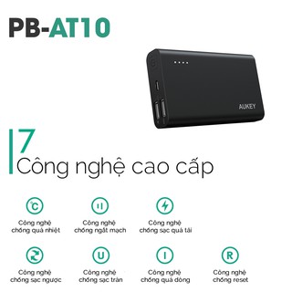 Pin sạc dự phòng Aukey PB-AT10 10050mAh