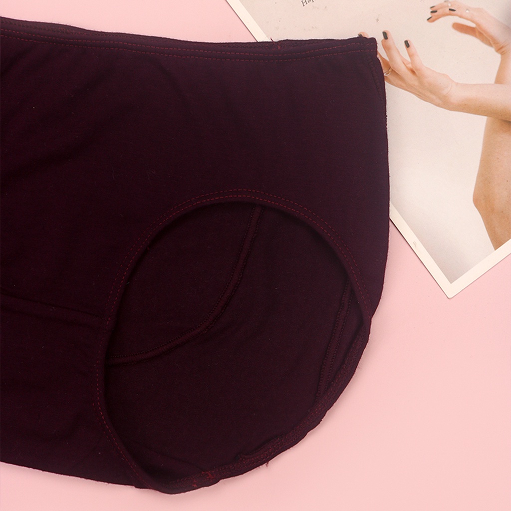 Quần Lót Nữ Modal Gỗ Sồi Cạp Cao Luperi Mềm Mịn Co Giãn Không Lằn Mông Kháng Khuẩn Khử Mùi Tốt Sp723