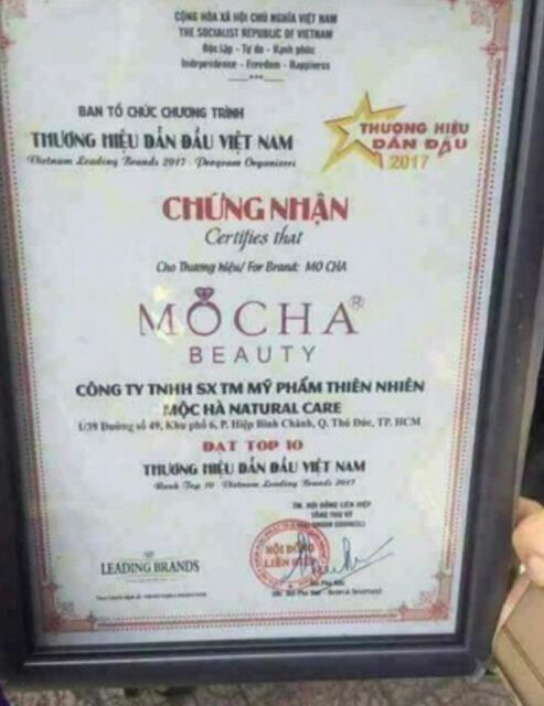 Kem face nhạy cảm mocha