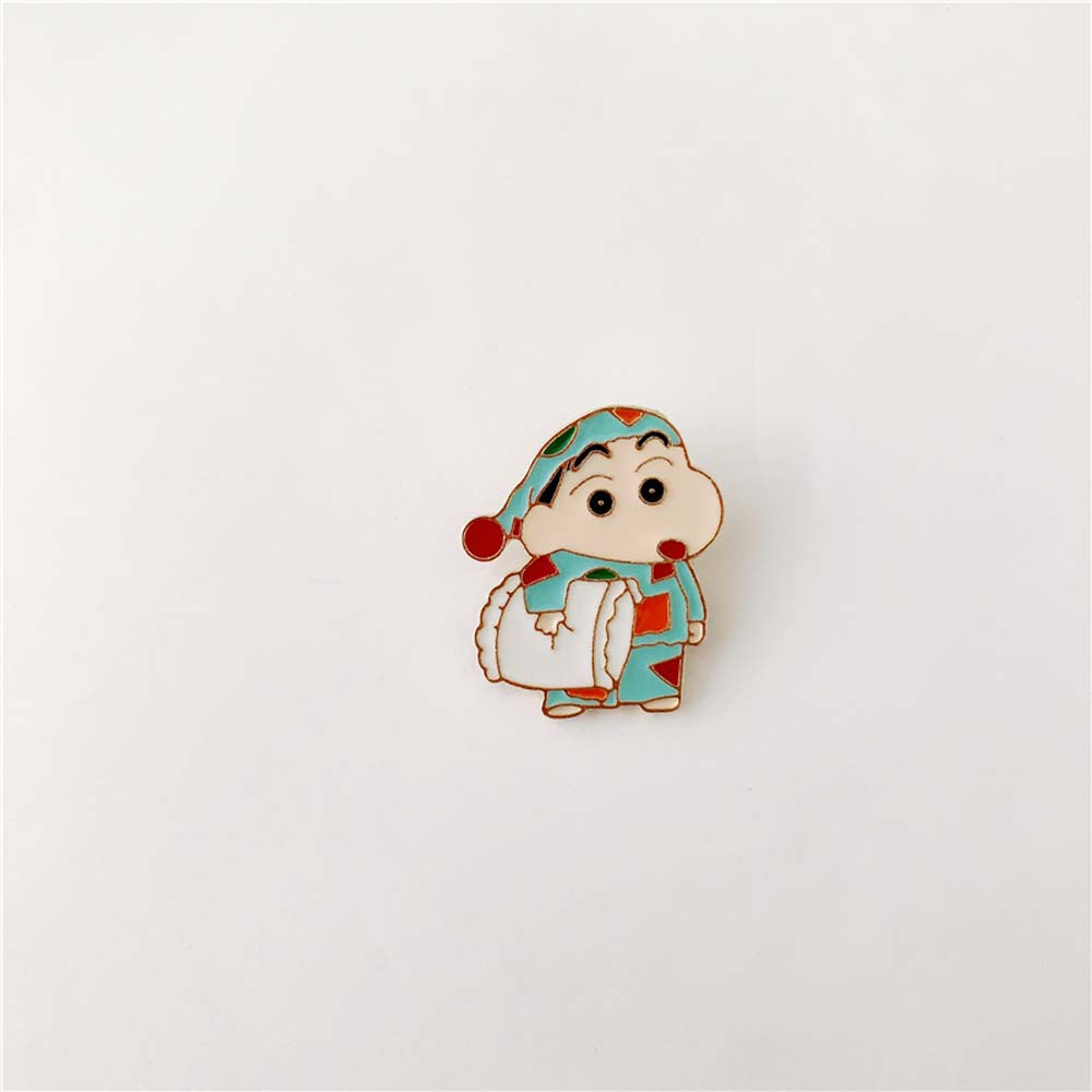 Ghim Cài Áo Hình Shin-Chan Dễ Thương Cho Nữ