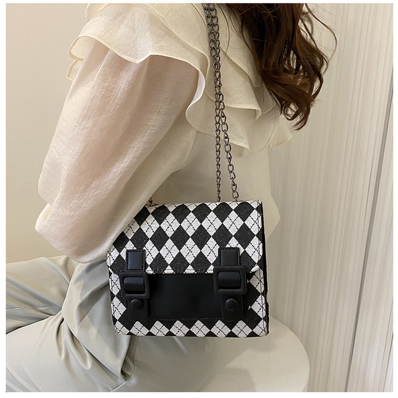 Túi Đeo Chéo Vai Hình Vuông Nhỏ Phong Cách Hàn Quốc Cổ Điển NB00324