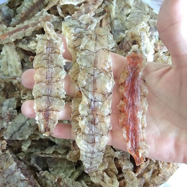 Khô tôm tích  Cà Mau loại 1 thân to dày thịt, vị lạt vừa ăn