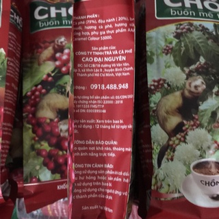 COMBO 10 GÓI CÀ PHÊ CHỒN ĐỎ 500g