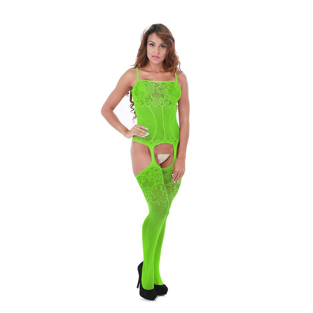 Bộ Đồ Lót Liền Thân Phối Ren Quyến Rũ Dành Cho Nữ