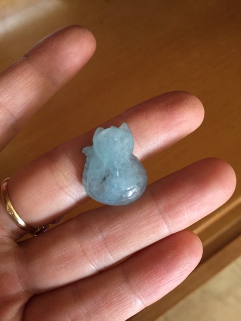 Hồ ly aquamarine mệnh thủy mộc