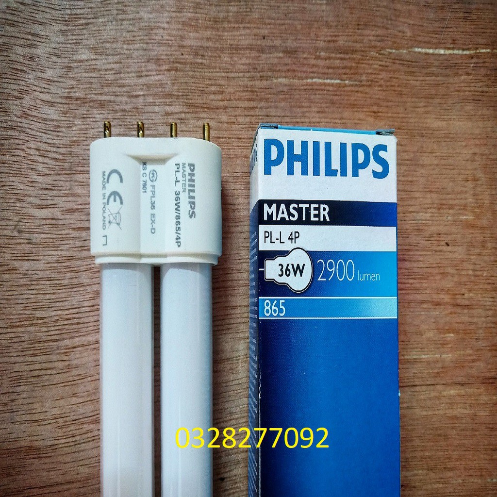 Bóng đèn chữ U Philips Master PL-L 36W/865 4P