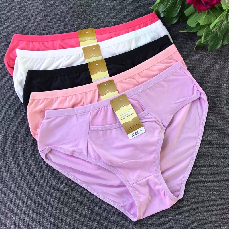 Set 10 Quần Lót Cotton Có Túi 843 từ 55 tới 75kg