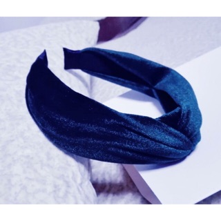 Cài Tóc Vải Nhung Phối Màu - Turban - Băng Đô