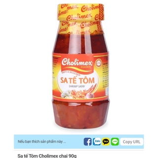 Sa tế tôm 90g/ sa têa tôm xo 100g