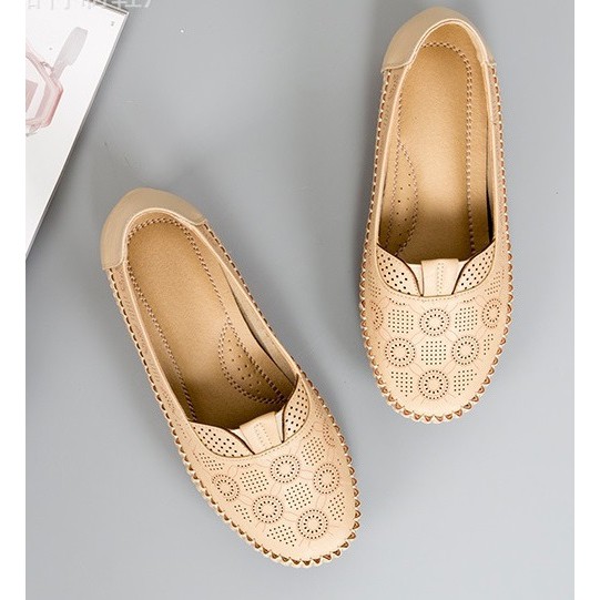 giày lười nữ giày mọi mang êm chân nhiều màu | BigBuy360 - bigbuy360.vn