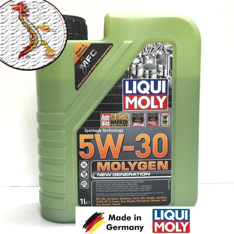 [Chính hãng] Nhớt Liqui Moly 5W30 Molygen 1L, nhớt liqui 5W30 dùng cho xe tay ga và ô tô chai 1L đến từ Đức