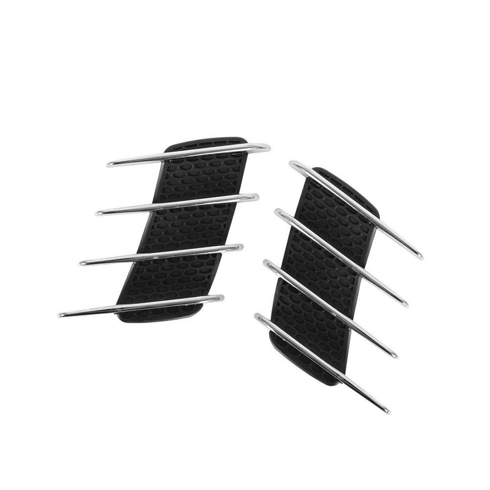 FENDER Set 2 Miếng Dán Trang Trí Lỗ Thông Gió Xe Hơi DIY