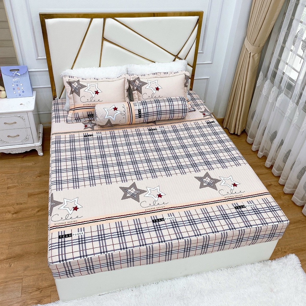 GA GỐI COTTON HÀN 100% TRẦN BÔNG, BO CHUN HÀNG LOẠI 1 shop uy tín