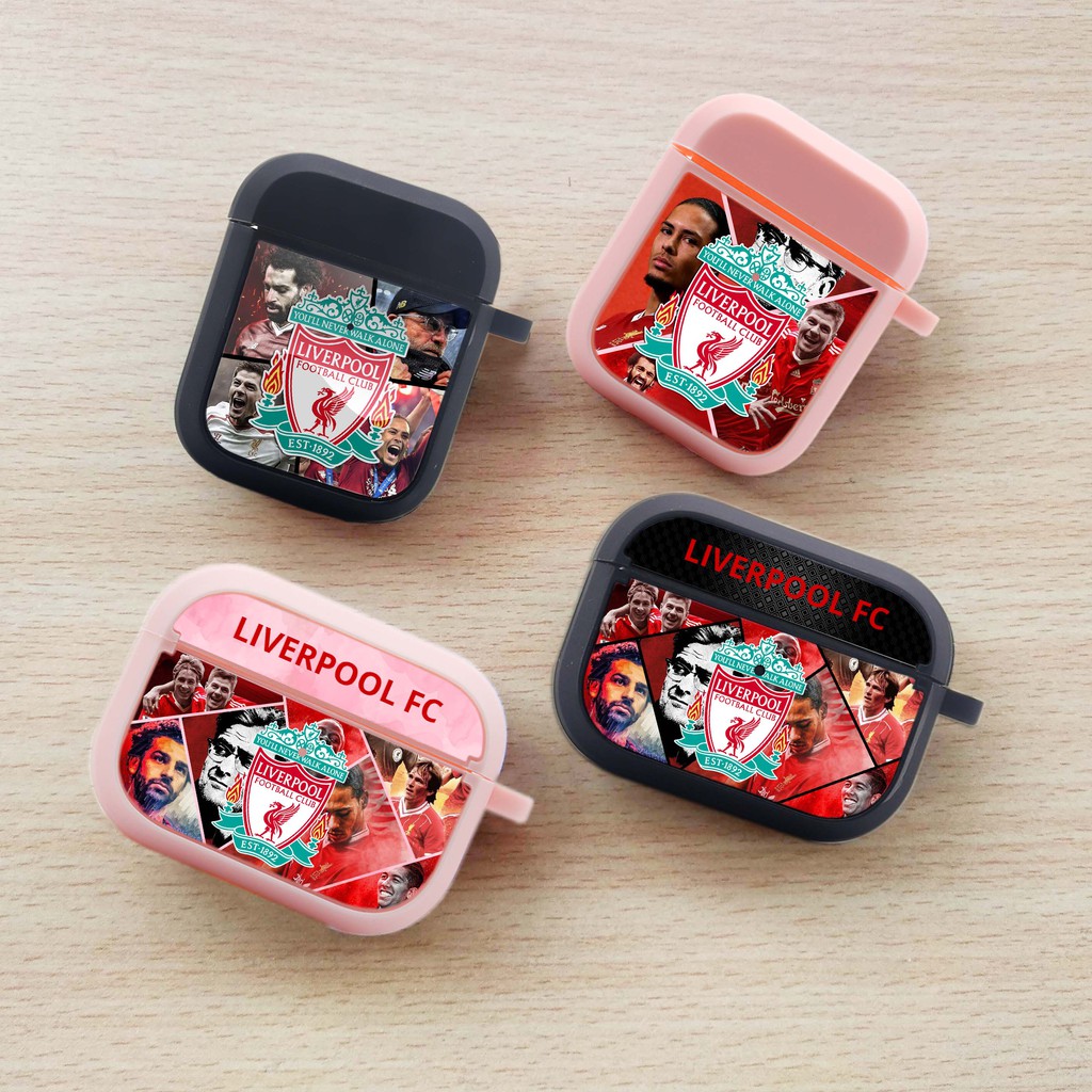 Vỏ silicon dẻo cho Airpods 1 / 2 / Pro hình Liverpool