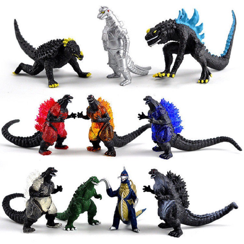 Set 5 Mô Hình Đồ Chơi Quái Vật Godzilla