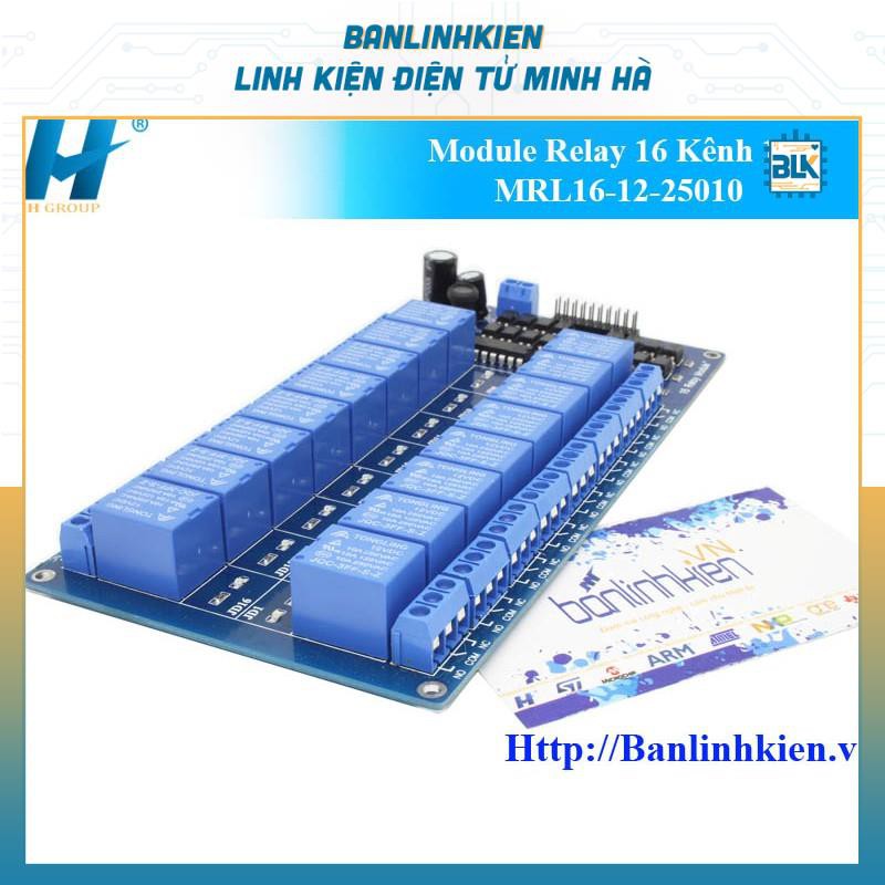 Mô Đun Module Relay 16 Kênh 12V MRL16-‎‎12-25010