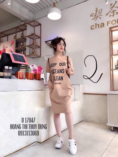 Đầm dáng suông nữ tính