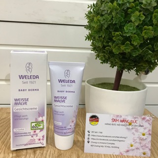Kem dưỡng ẩm chống kích ứng da trẻ em WELEDA -Germany