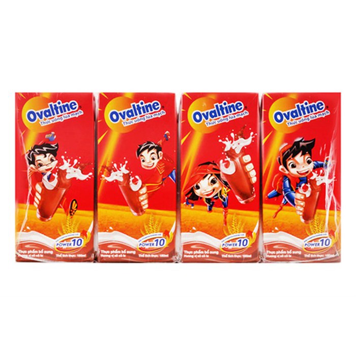 Thùng 48 Hộp Sữa Lúa Mạch Ovaltine (180ml/Hộp)