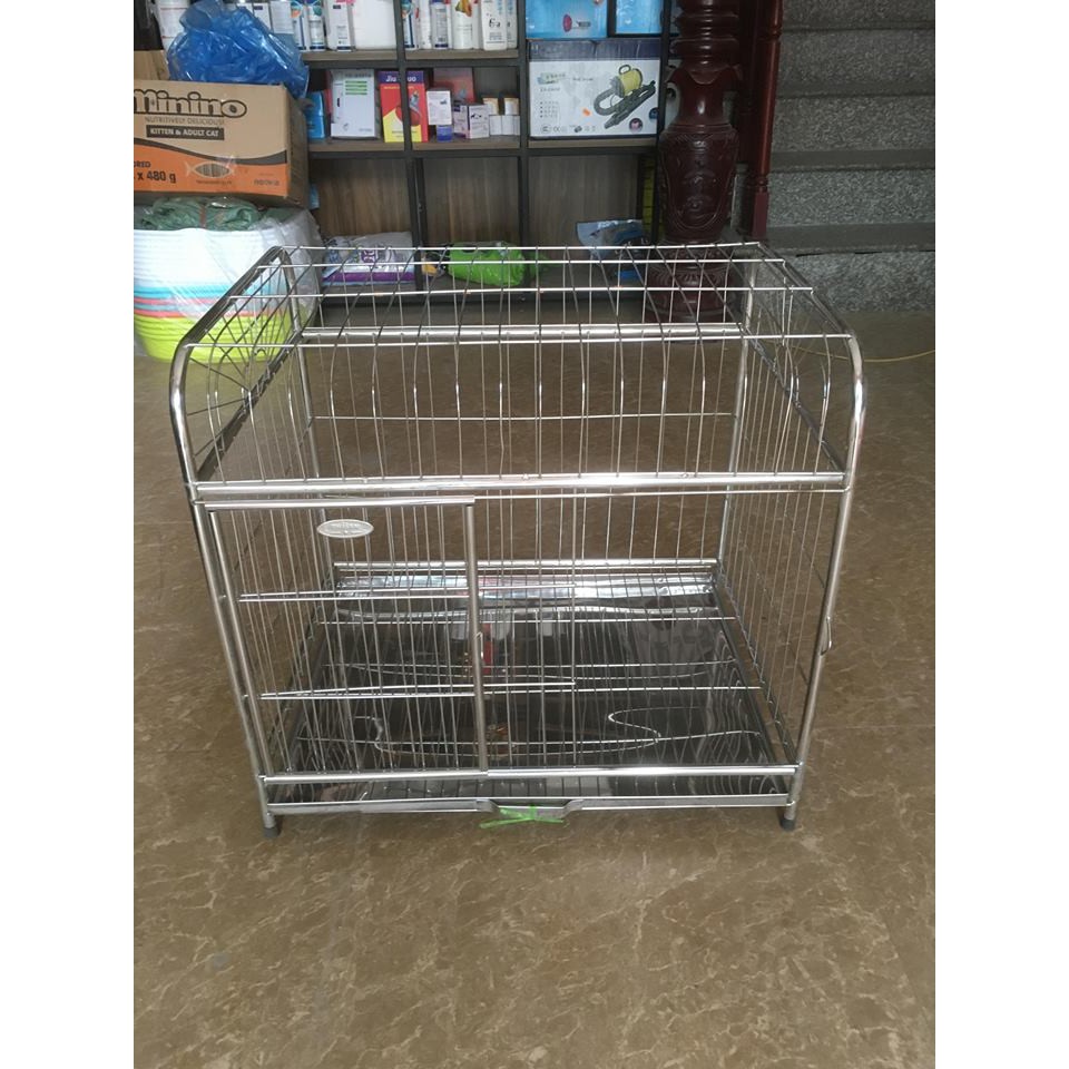 CHUỒNG INOX THÁI AN VUÔNG DÀNH CHO CHÓ