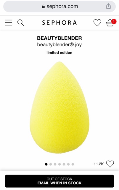 [Sephora] Mút trang điểm Beauty blender dòng Joy - Limited | WebRaoVat - webraovat.net.vn