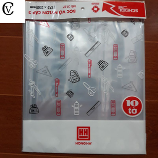 Bọc vở kẻ ngang- tập 10 bọc- hồng hà
