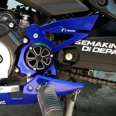 Mang cá Ex Che nhông Exciter nhôm CNC chất lượng tốt dày cứng cáp mẫu không bị lỗi thời đủ màu anode để lựa chọn